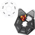 Sibba 7 2 Day Pill Organizer, Pcs Medicine Pill Box, Daily Pill Holder, Portable Travel Pill Container Holder