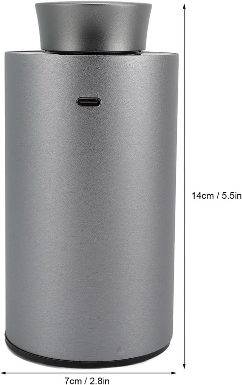 Waterless Essential Oil Diffuser, Portable Aromatherapy Diffuser, Battery Operated Mini Scent Air Machine Essential