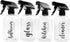 Cornucopia Plastic Cleaning Spray Bottles, Set of 4, 16oz Refillable Trigger Sprayers with Labels