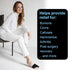 Ptwola 1 Pair Bunion Corrector Pad Hallux Valgus Big Toe Straightener Anti Slip Bunion Fix Splint Socks Gel Cushion Toe