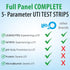 life2O 5-in-1 (Set 50)- Microalbumin UTI Test Strips with UTI Severity of Leukocytes, Nitrite, pH, Protein & - Easy