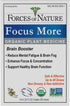 Forces of Nature Focus Supplement - Homeopathic Medicine for Memory, Attention & Mental Clarity, 0.34 Fl Oz