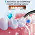 LINKEVAP Pick,360ML Cleaner,IPX7 Water Flosser for Teeth Rechargeable Travel Oral Irrigator Waterproof Daily Dental