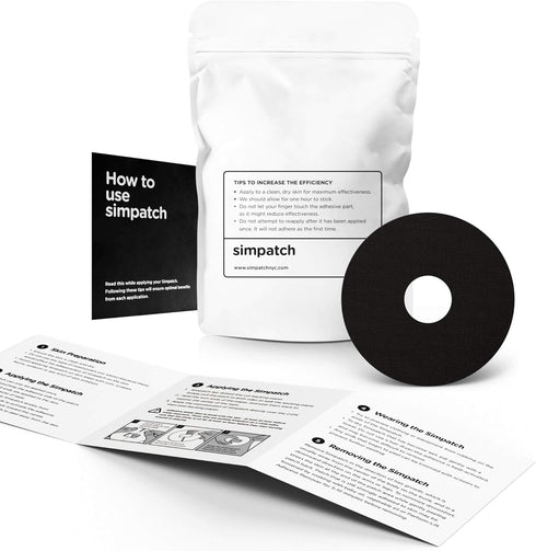 SIMPATCH Universal Adhesive Patch, 0.8-Inch Hole, Waterproof Adhesive, 30-Pack, Multiple Color Options