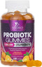 Probiotic Gummies for Digestive Health, 120 Gummies, 5 Billion CFUs, Orange Flavor for Immune Support