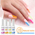 RARJSM Painted Nail Polish Set, 12 Colors Neon Glitter for Nail Art Painting and DIY Manicure Tools