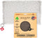 Knapp Made CM Scrubber 9"x6" Small Ring Cast Iron Scrubber, Cleaner for Hard Anodized Cookware, Pans, Grills