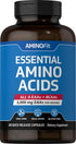 Piping Rock Amino Acid Supplement - 180 Capsules, BCAA and EAA AminoFit Complex, Non-GMO, Gluten Free