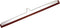 SPARTA 30 Inches Flo-Pac Moss Foam Floor Squeegee Window Squeegee, Plastic Frame for Floor, Bathroom, Kitchen, Red