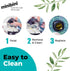 Flint MiniBini Odor Eliminating Device, 30 Day Deodorizer with Fresh Lemon Scent for Kitchen, Bathroom, Garbage Can