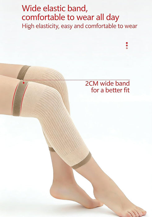 SUJAYU 1 Pair Knee Sleeves for Women & Men, Lightweight Thin Knee Sleeves for Knee Pain Relief, Knee Warmers Knee Brace