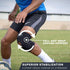 Knee Brace for Meniscus Tear Support, Arthritis Acl, Mcl Pain, Patented 4-way Adjustable Wraparound Strap, Medium Size