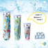 Nuanchu 3 Pieces Ice Bags for Injuries - Reusable Hot Cold Water Bag, 6, 9, 10 Inches for Pain Relief