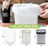 Small Trash Bags 4 Gallon, 100 Count Unscented Mini Garbage Bags for Bathroom Trash Can Liners