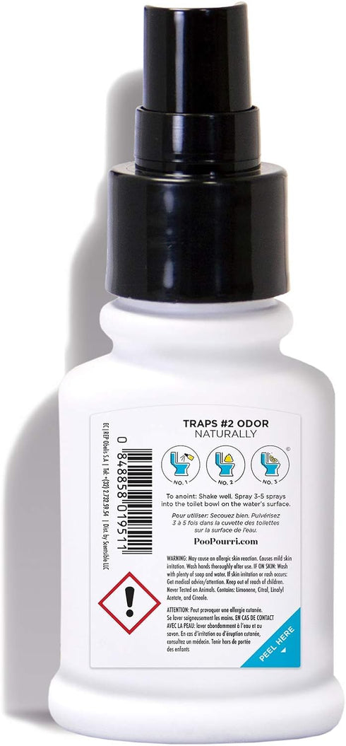 Poo-Pourri Before-You-Go Toilet Spray, Lavender Vanilla, 2 Fl Oz - Lavender, Vanilla and Citrus
