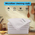 Microfiber Cleaning Cloth 8PK, High Absorbent, Lint-Free, Scratch-Free, 12"x12" Multi-Purpose Drying Towels for Home