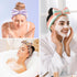 LADES Soft Skincare Headband, Adjustable & Comfortable, Cute Patterns for Makeup, Facial, Non-Slip Hair Control