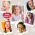 NOHOO Fluoride Free Foam Toothpaste Kids Fruit Flavour,Natural Training Toothpaste for Baby Toddler Children Oral