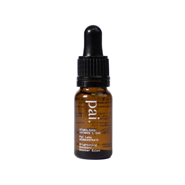 Pai Skincare - Organic Pai Labs Stabilized Vitamin C 20% Illuminating Booster | Natural, Vegan Skincare (0.3 fl oz)