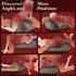 Sex Toys Adult Toys, Sex Pillow Position Cushion Triangle Inflatable Position Pillow, Couples Sex Toys Sex Wedge Velvet