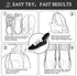 Endoto Replacement Insoles for Vans Skate Shoes - Footwear Inserts for Men & Women, Shock Absorption, Pain Relief