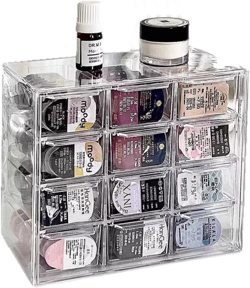 P-120 daily contact lens organizer, Disposable Contact Lens Dispenser, Cute storage Box