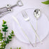 Rubtlamp 90Pcs Silver Plastic Silverware, Heavy Duty Plastic Cutlery Set Includes 30 Plastic Silver Knives, 60 Plastic
