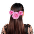 Rose Hair Clip Flower Hairpin, 4 Pcs Fabric Rose Brooch Floral Clips for Women Girls Wedding Party Mother's Day (2