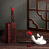 WILLBOND 2 Pieces Chinese Wooden Hair Sticks, Retro Hairpins, Japanese Classic Chopsticks, Handmade Flower Hair