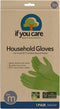 IF YOU CARE Medium Cotton Flock Lined Household Gloves, 1 Count