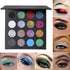 UCANBE Glitter Eyeshadow Makeup Palette - 12 Chunky & Fine Pressed Glitter + 4 Eye Shadow Powder for Theater Party