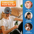 sticro Sinus Relief Mask, Ex-Large Moist Heat Electric Face Heating Pad with 3 Temp Settings for Sinus Pressure,