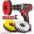 Cleaning Supplies - Drill Brush for Leather, Shower Door, Upholstery, Carpet, and Bathroom Accessories