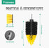 Prozwee 2PACK Set,with Tile Corner Drill Brush Extend Bar Which can Hold and Stabilize,Upgraded Brush Made to Tackle
