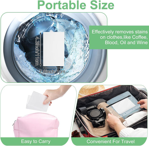 Loopeer 600 Sheets Laundry Detergent Sheets Bulk Laundry Sheets No Leak Laundry Soap Sheets Anti Sensitive Liquidless Laundry Supplies Strips Washing Sheets for Home Dorm (Fresh)