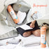 Hot & Cold Reusable Perineal Ice Pack with 4 Washable Sleeves & Carry Bag for Postpartum Pain, Hemorrhoids & More