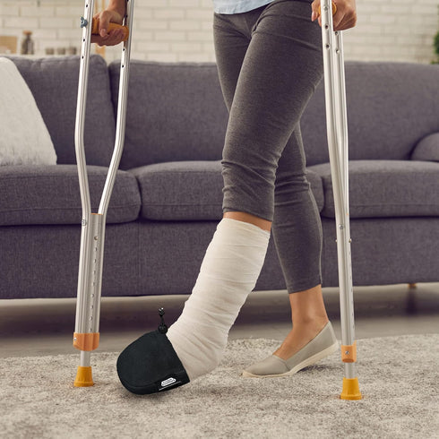 Crutch Comfort by Top Glides, Toe Cozy (Black)