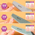 Teenitor Nail File Buffer Set, Nail Files to Shape, Smooth, and Shine Nails, Half-Moon