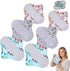 Nouysoc 6 PCS Reusable Incontinence Pads, Reusable Incontinence Pads for Women, Washable Waterproof