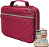 Large Travel Pill Bottle Organizer, Slim Medicine Bag, Carrier for Medications and