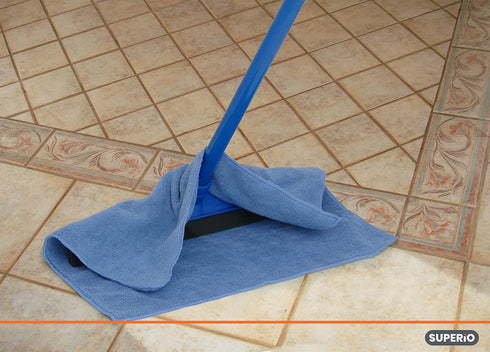 Superio Extra Large Microfiber Squeegee Towel Miracle Cloth 20 x 30 for Streak Free Cleaning in House, Kitchen, Bathroom