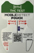 Residue Detection THC Drug Test Kit, Rapid Surface Residue Detector with 1 Mobile Detect Pouch