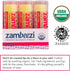Organic Fair Trade Beeswax Lip Balm - Wild Rose, 3 Pack, Ethically Sourced