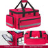 Jaffzora Medical Bag, Medical Equipment Case Empty, Large Home Health Nurse Bag with Shoulder Strap, Medication First