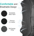 Heated Shiatsu Neck and Back Massager for Deep Tissue Relief