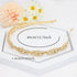 Oriamour Bridal Headband - Simple Flower Design Rhinestone Crystal Headpieces, Gold