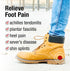 Heel Cups for Plantar Fasciitis by Heel Defender - Comfortable Shoe Inserts for Women & Children