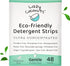 Laundry Detergent Sheets - Gentle, Sulfate-Free, Eco Friendly, Hypoallergenic, Unscented, For Sensitive Skin