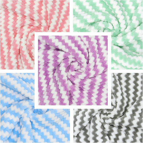 Microfiber Cleaning Cloth Lint Free Rags, 10 Pack Fast Drying Dish Cloths, Super Absorbent for Cleaning Dishes, 12 in x