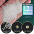 Tiny Nail Rhinestones 15000PCs - 1.2mm Ultra Mini Pixie AB Glass Crystals for Nail Art Manicure, Iridescent Long